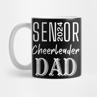 2024 Senior Cheerleader Varsity Cheer Team Dad Pop Novelty Mug